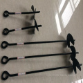 Heavy Duty Black Painted Helix Anchor for Us Market